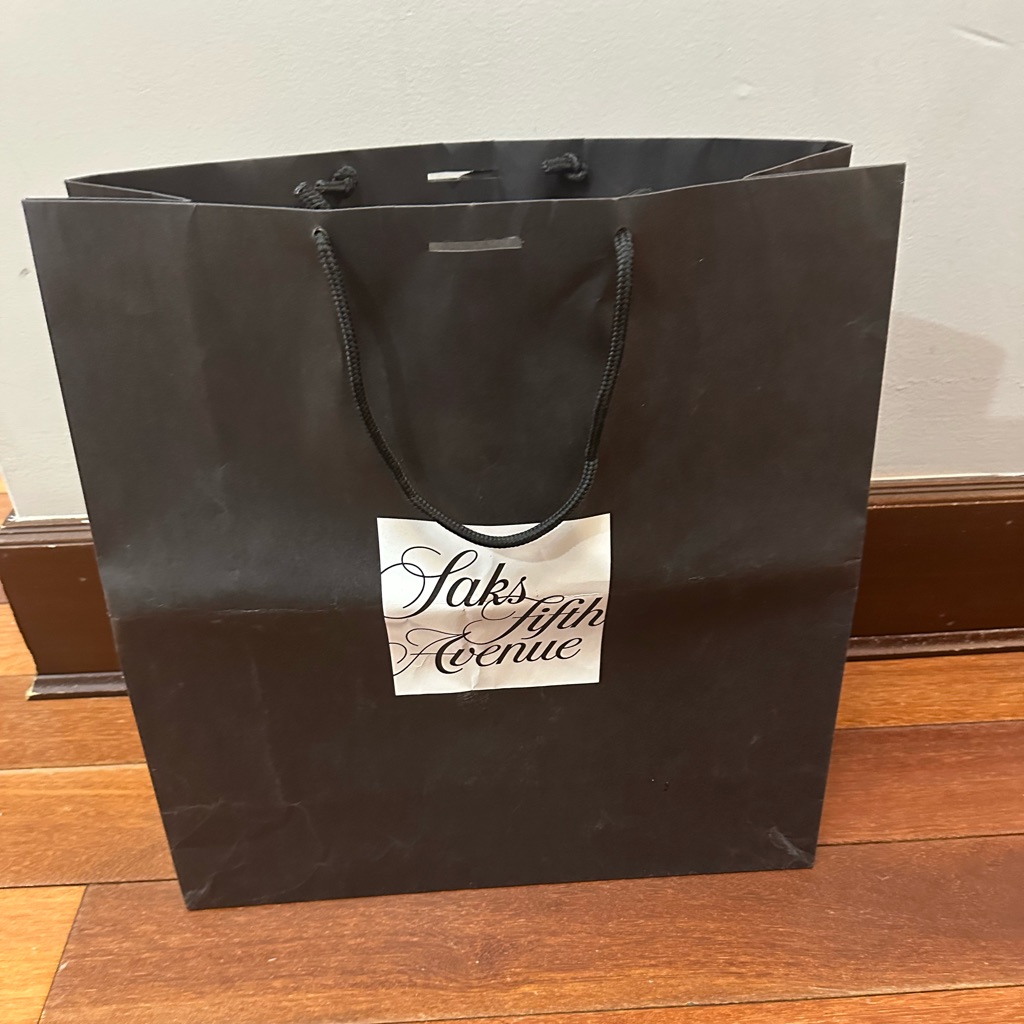 Saks Fifth Avenue Gift Bag New